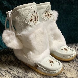 Mucklucks / leather boots